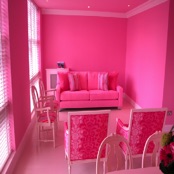 Pink & White Room